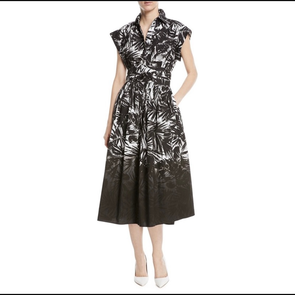 Michael Kors Collection Cotton-Poplin Shirtdress